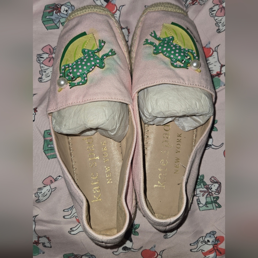 Kate spade ribbit espadrilles